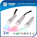 hot sale full color changing 10colors RGB 3W LED flashlight